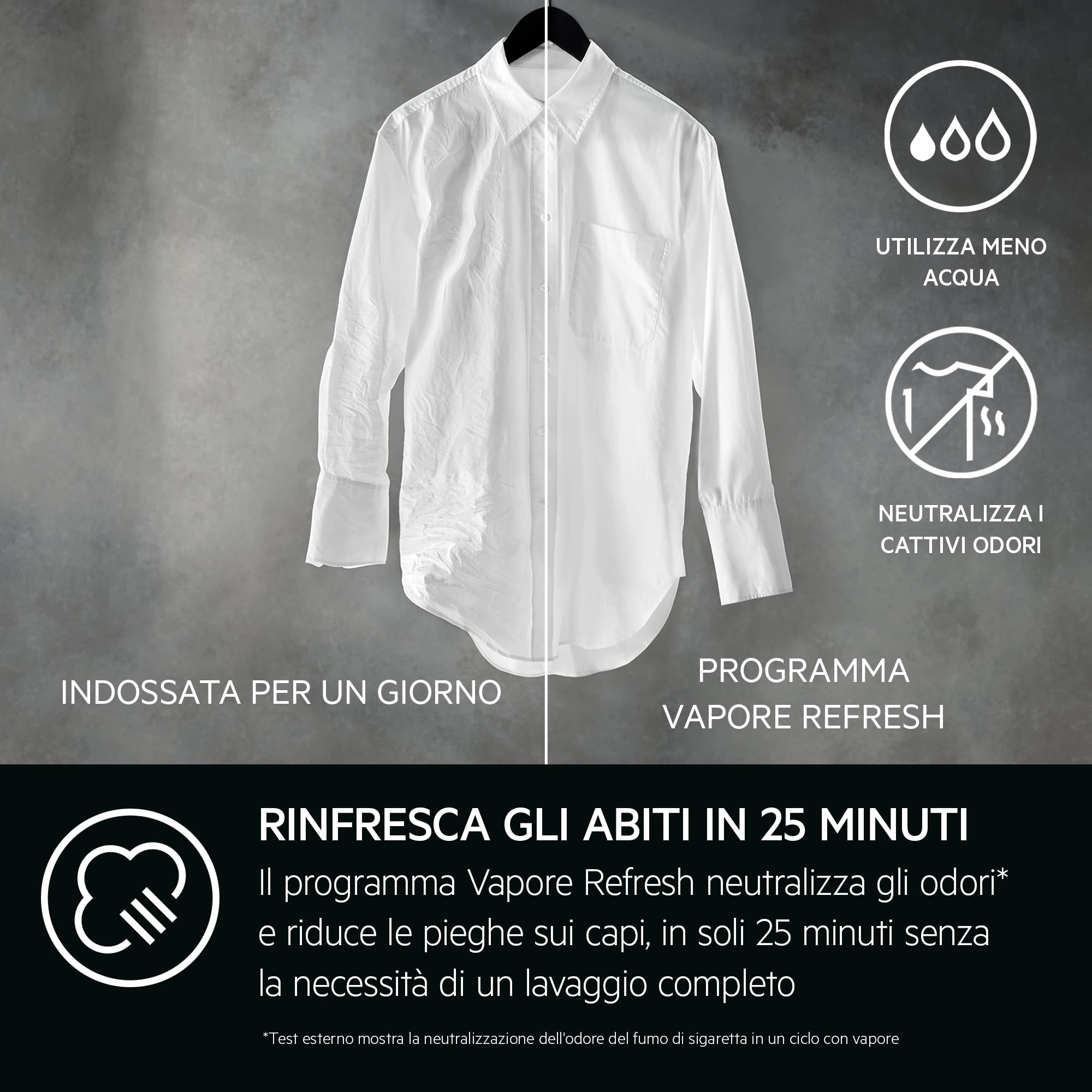 AEG Serie 8000 Lavatrice a carica frontale LR8H84BBY con tecnologia PowerCare & Serie 8000 Asciugatrice, 8 kg, T8DBE851, Classe A+++, Condensazione con Pompa di Calore