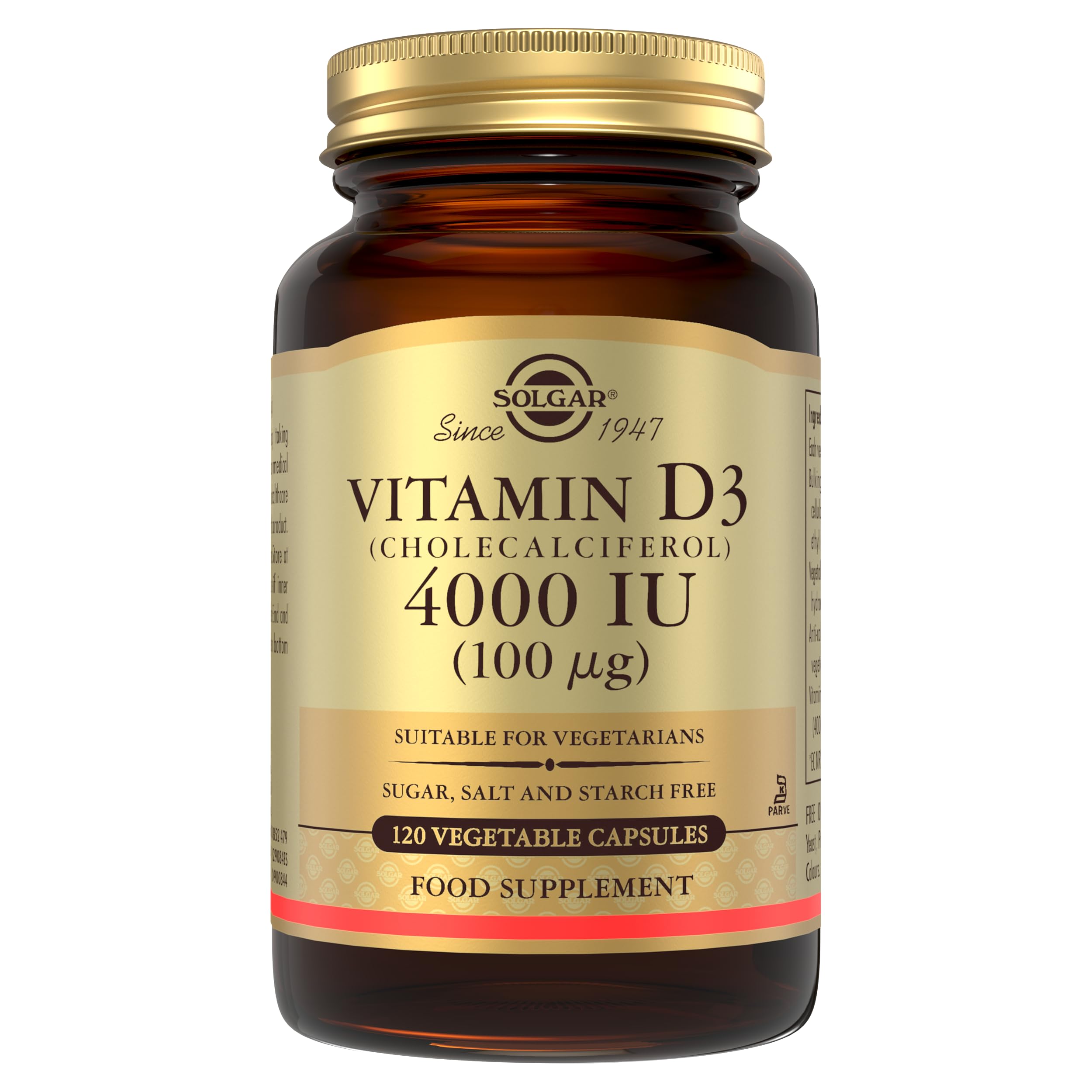 Solgar Vitamin D3 1000iu (25µg) 90 Tablets