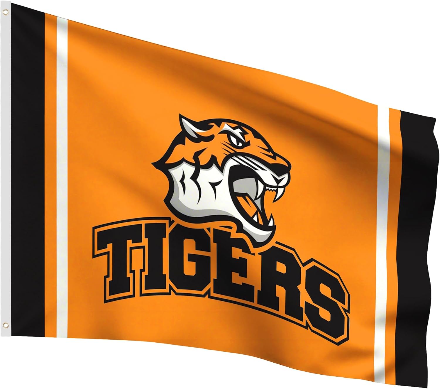 Garden College Flag for Tigers,Occidental Gifts 3X5 ft Outdoor Banner University Sports for Men Women,Double Sided