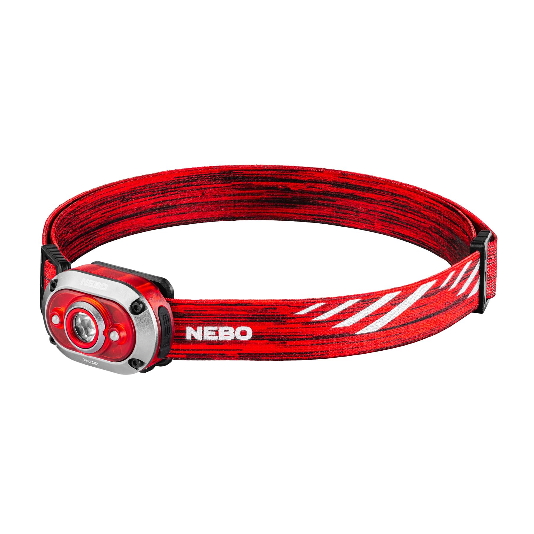 Nebo Unisex Red Mycro 450 Rechargeable Headlamp Small