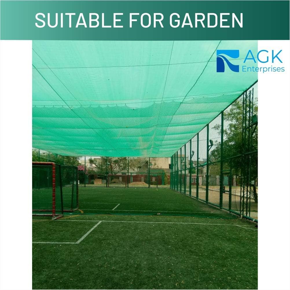 Green Shade Net for Garden/Balcony(6 X 8 Ft) with Niwar 90-95% HIGH Density Green, 6 X 8 Ft
