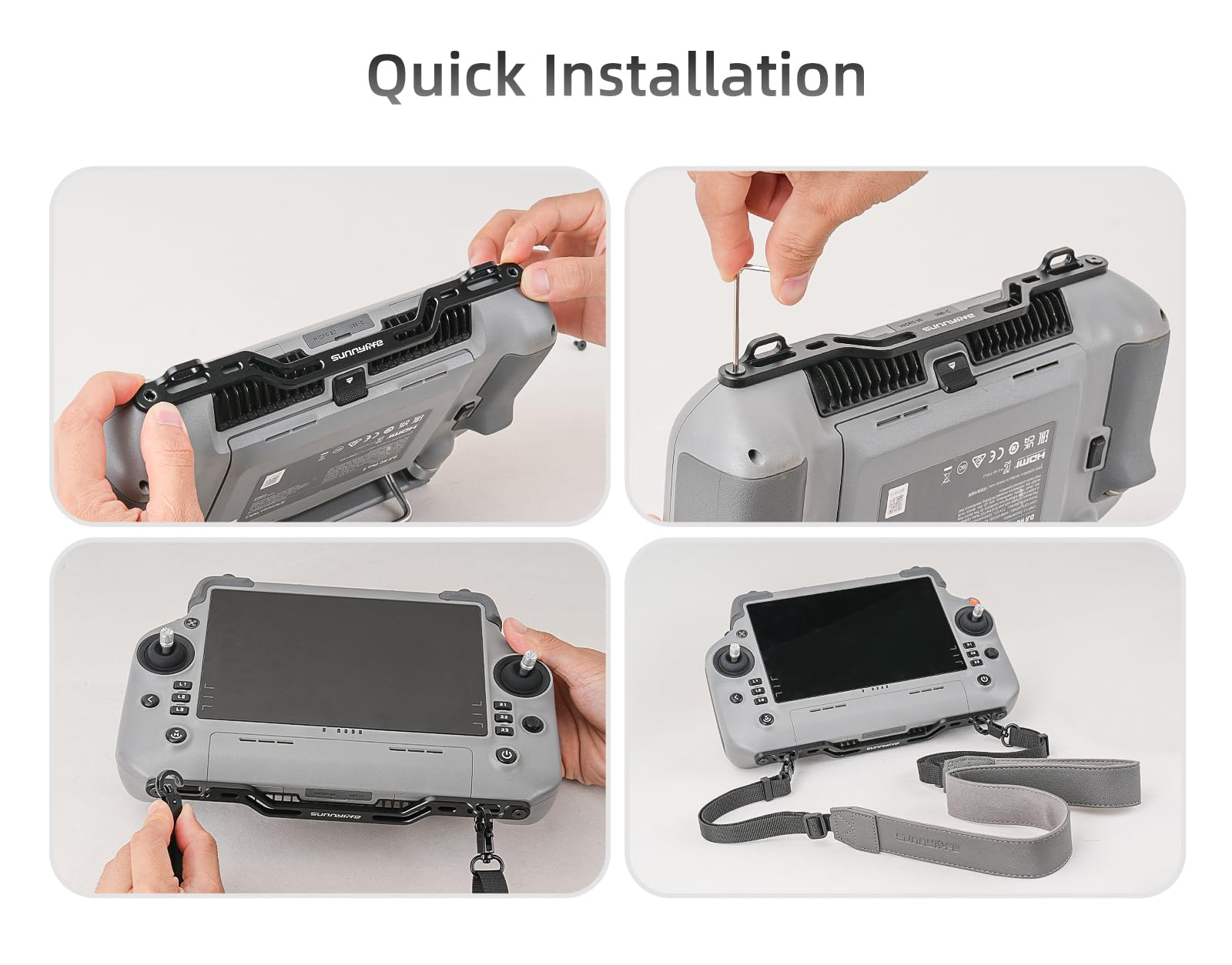 Lanière/Bandoulière pour DJI RC Plus 2/RC Plus, Accessoires pour DJI Matrice 4/DJI Inspire 3/T50/T25/T40/T20P/M30/M30T