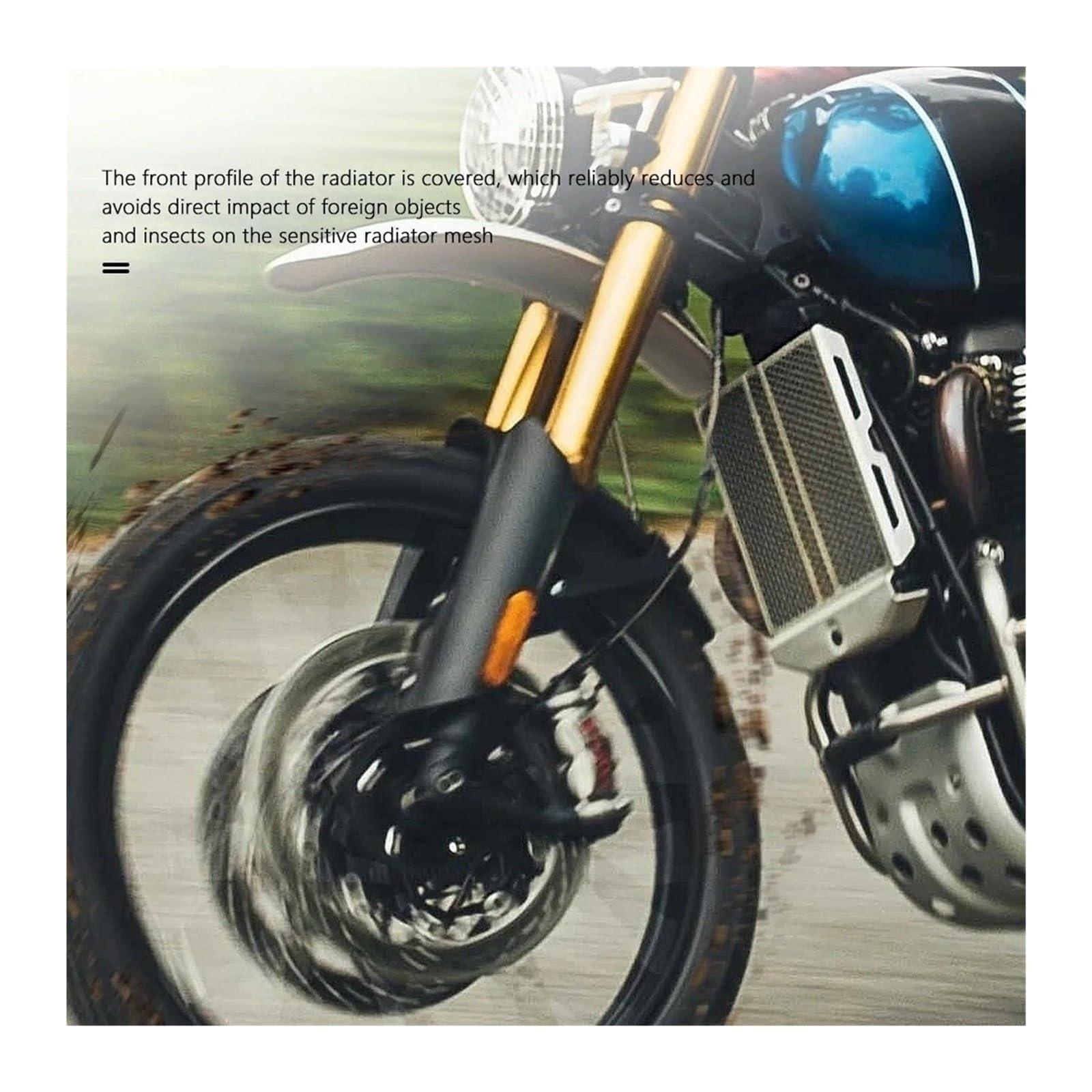 Parabrezza Moto PER Scrambler 1200XE 1200XC 1200X 2019-2025 Deflettore | Accessori Moto Radiatore Protezione Griglia Di Copertura