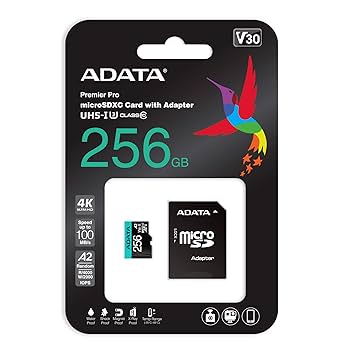 Amazon.com: ADATA 256GB Premier Pro microSDXC/SDHC UHS-I