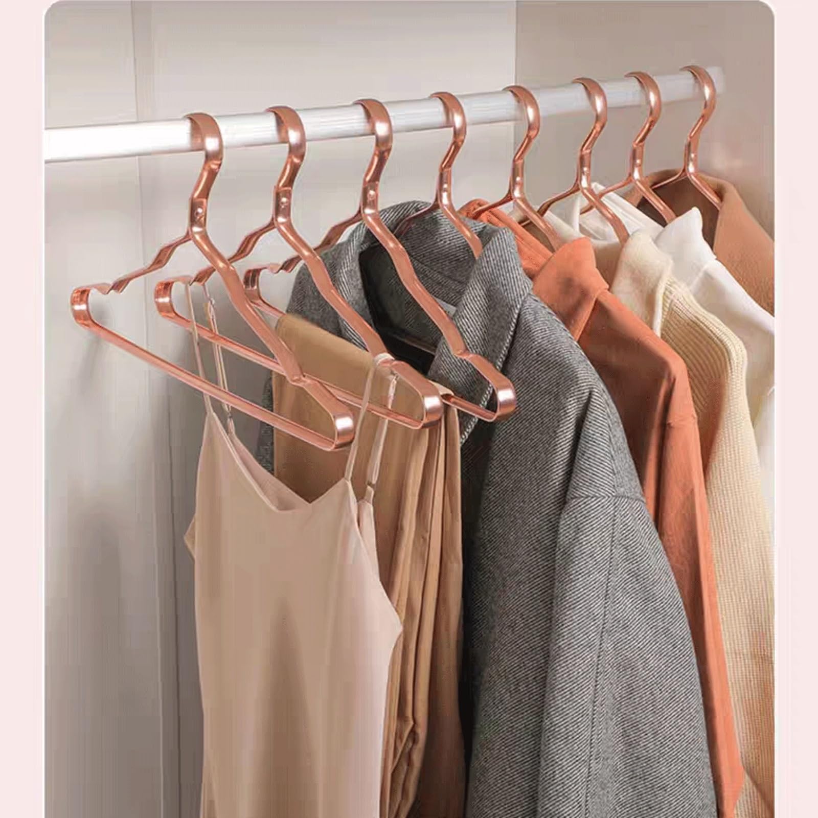 Aluminiowe wieszaki 10 sztuk, ciężkie, suche, lekkie