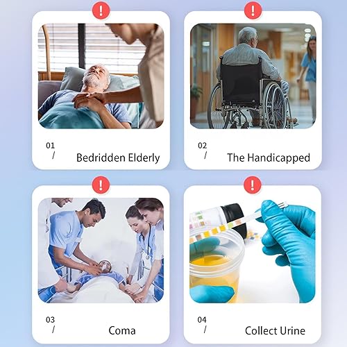 Miniatura 6 de Paquete de 3 bolsas de pierna para catéteres con 2 correas elásticas ajustables, bolsas de catéter de gran capacidad de 25.4 fl oz para piernas para