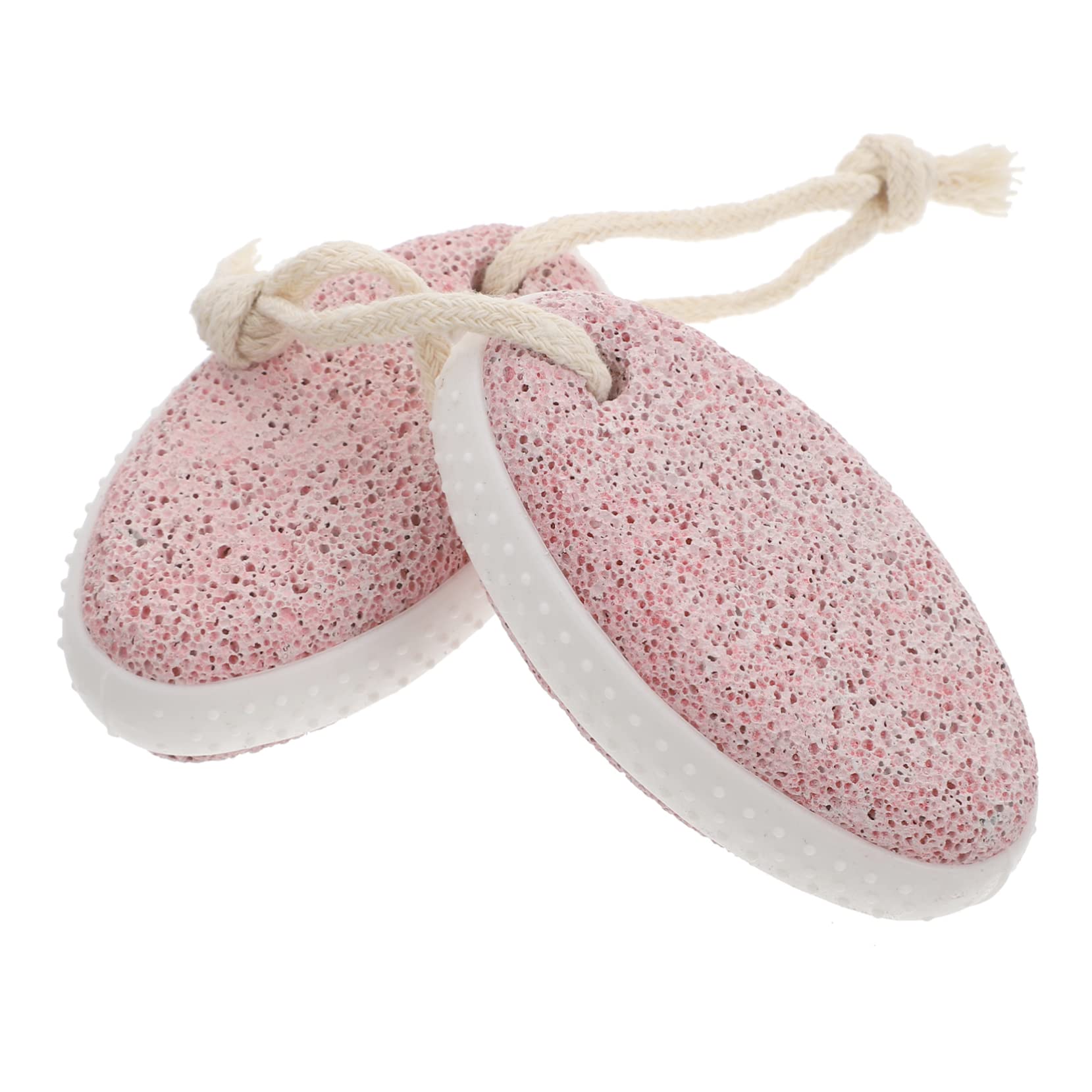 Healvian 6pezzi Pumice Stone Foot Care Strumenti Per Pedicure Pratici Per Rimuovere La Morta Lavabile e Riutilizzabile Design Ergonomico e Comodo Colore Nordico