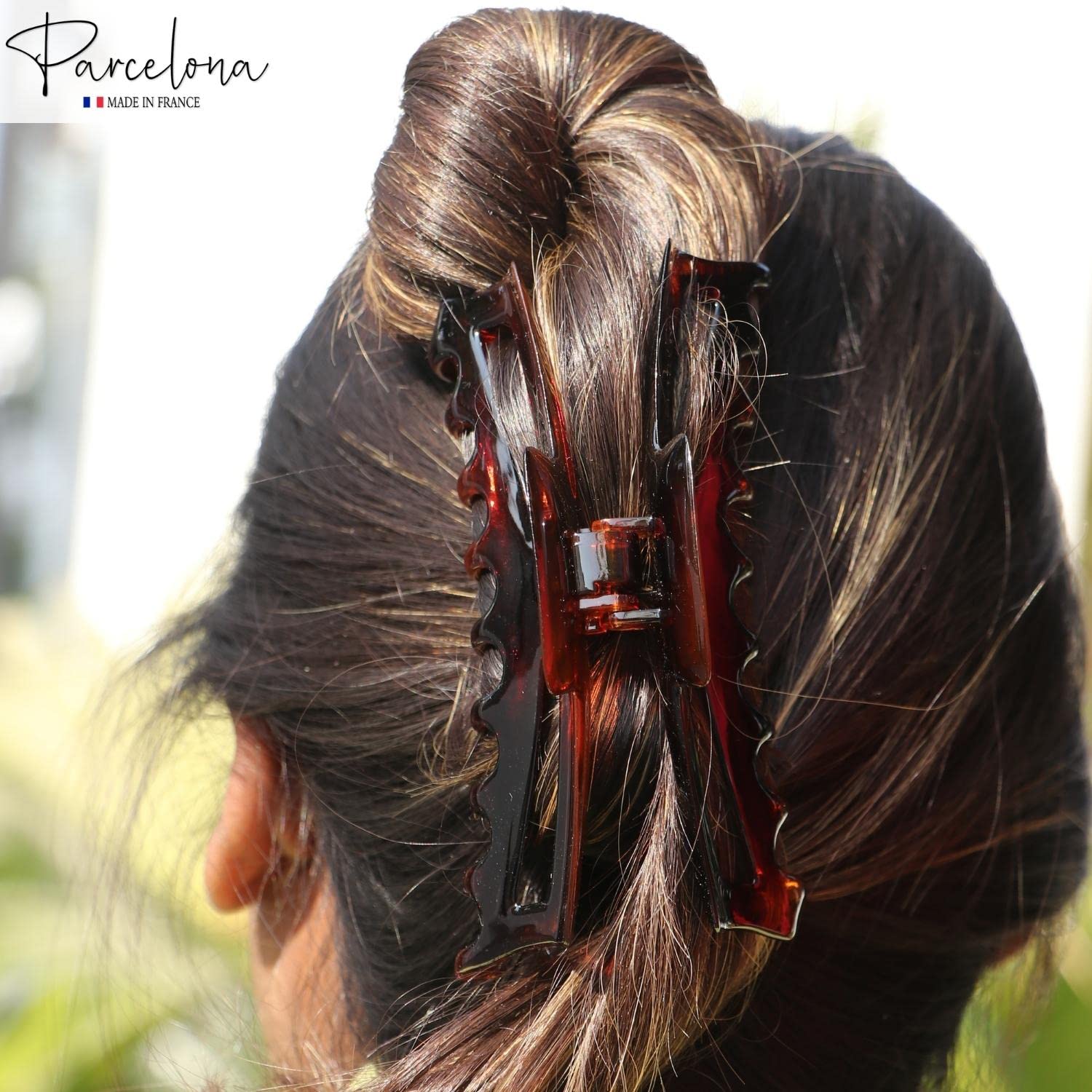 Amazon.com : Parcelona French Bend Narrow Large Jumbo 6