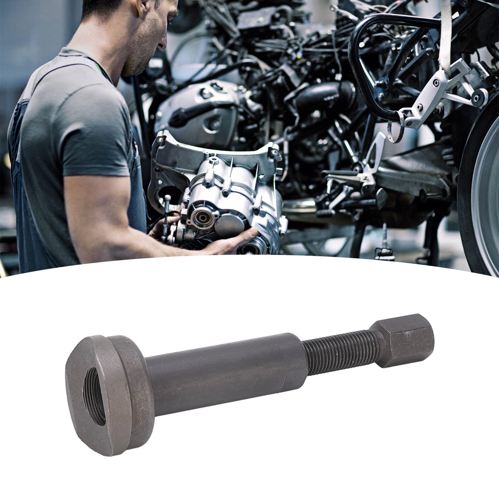 Removedor de Pasador de Pistón de Acero Al Carbono, Extractor de Pasador de Pistón Profesional Extractor de Motocicleta Herramienta de Reparación para Motor GY6-125 150