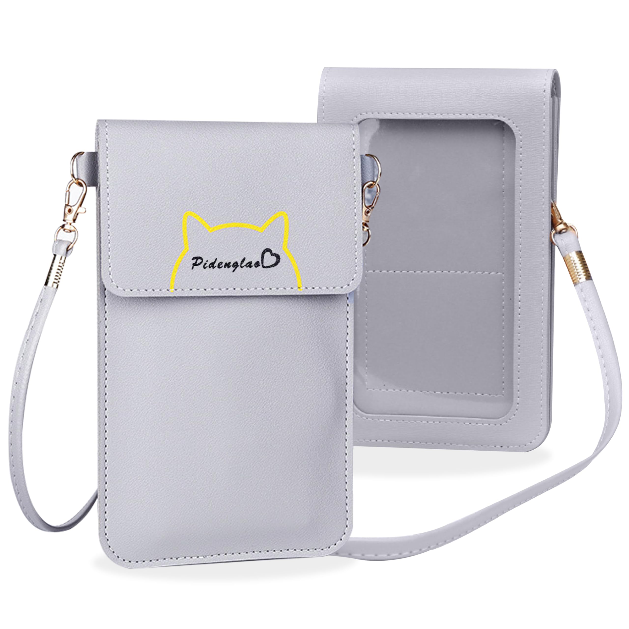 Kraptick Phone Sling Bag for Women - Phone Holder Sling Bag, Phone Crossbody Case, Hands-Free Phone Bag (Grey) (B0CFY762LG) Amazon Price History, Amazon Price Tracker