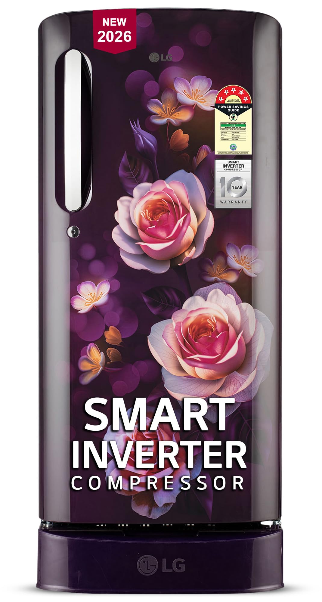 トップス IFSIXWASNINE/MINIMUM-D/LG LG 185 L, 5 Star, Smart Inverter, Direct Cool Single Door