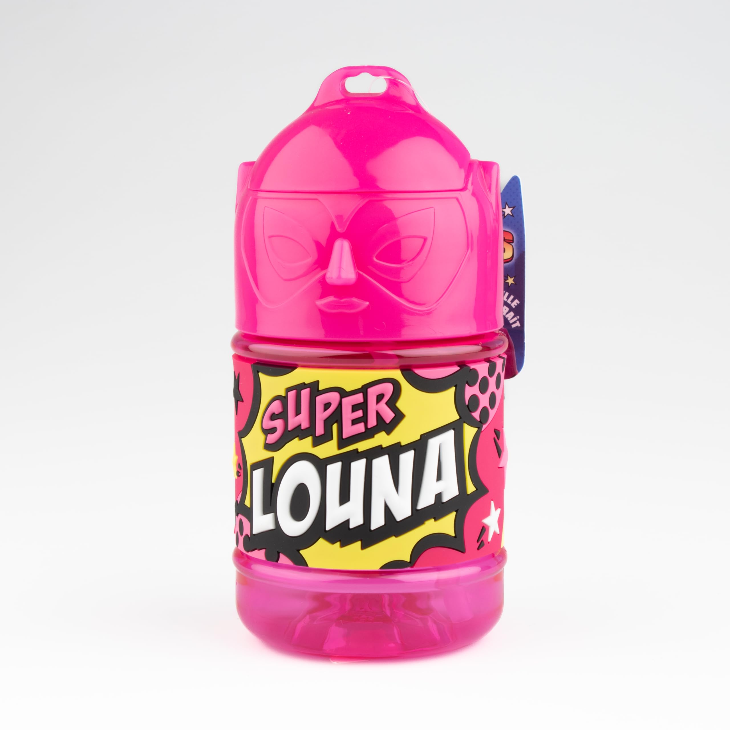 Personalised Children's Water Bottle with Straw - Super Louna
