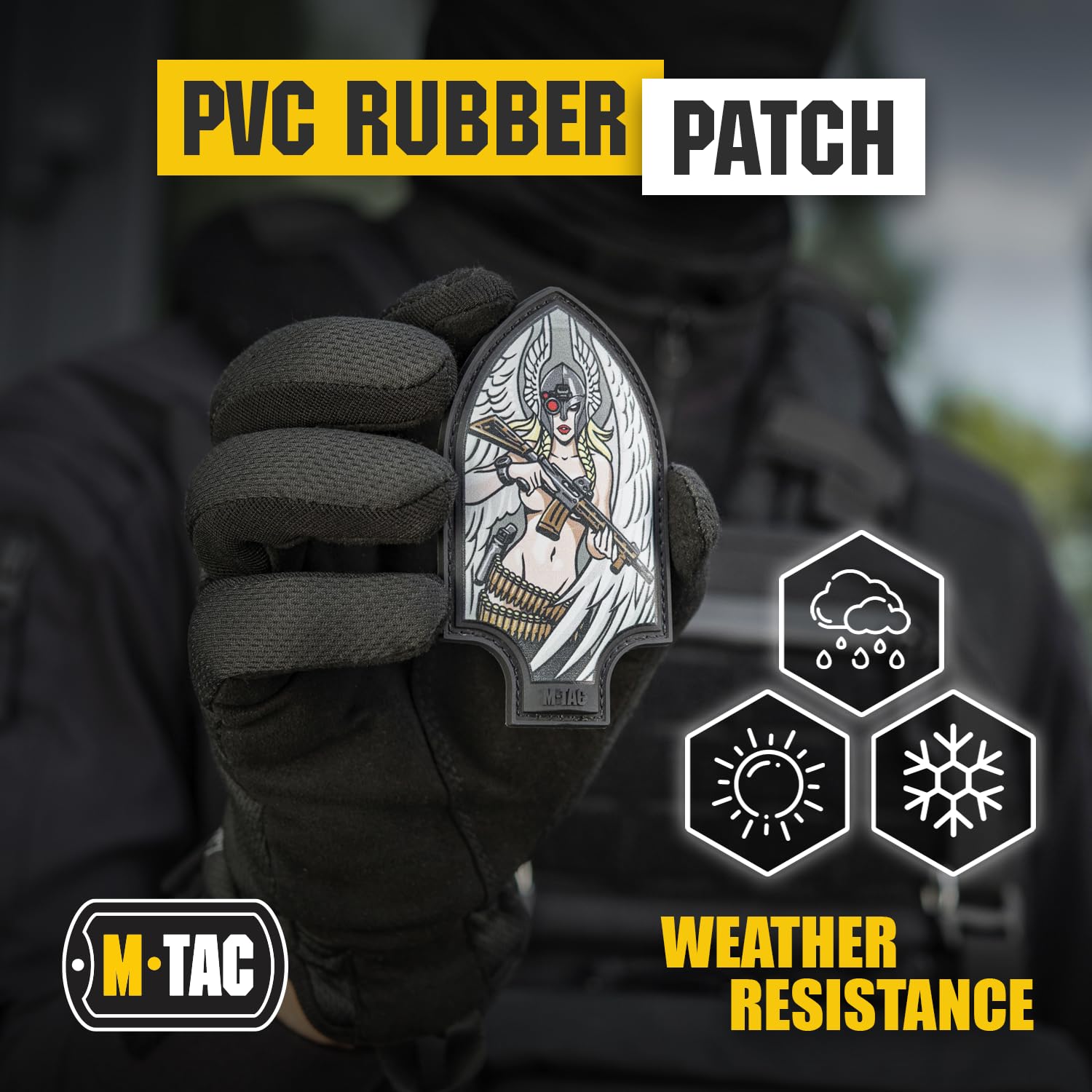 Amazon.com: M-Tac Morale Patch Valkyrie - PVC Tactical Military