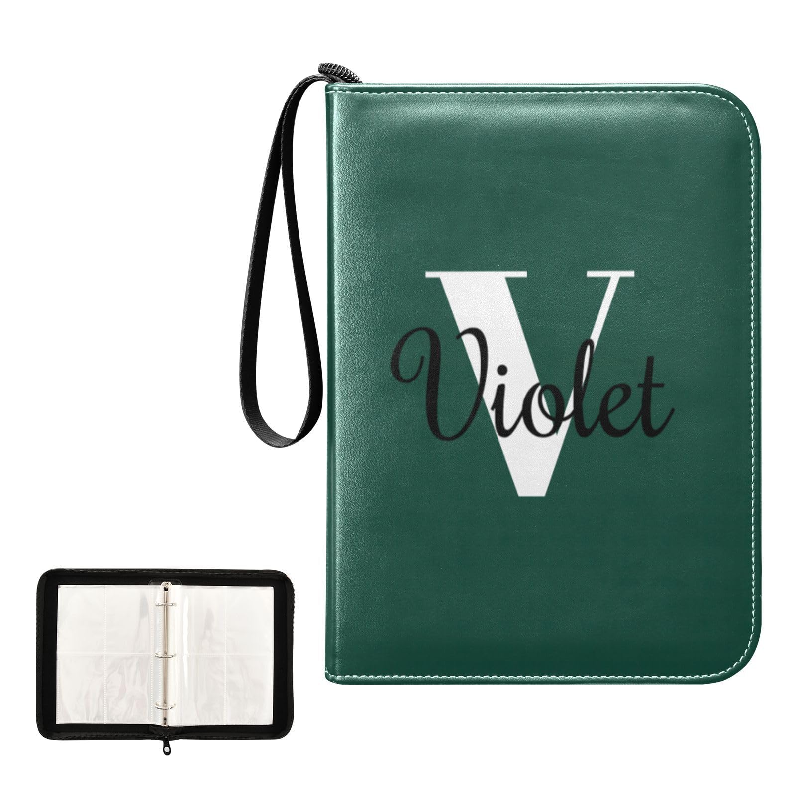 custom card binder zipper Amazon.com: Hunter Green Custom Card Binder 400 Pockets Personalized  Trading Card Storage Binder Album with Sleeves Zipper Card Collection  Holder Folder for Boys Girls : Toys & Games