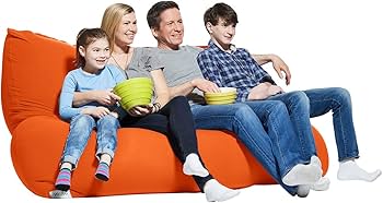 【美品】yogibo Giga Max カバー付き ヨギボーオレンジ max-og_aca65512-8aa9-4abb-bc66