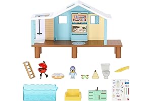 Bluey Escape Convertible Exclusive: Beach Cabin Playset