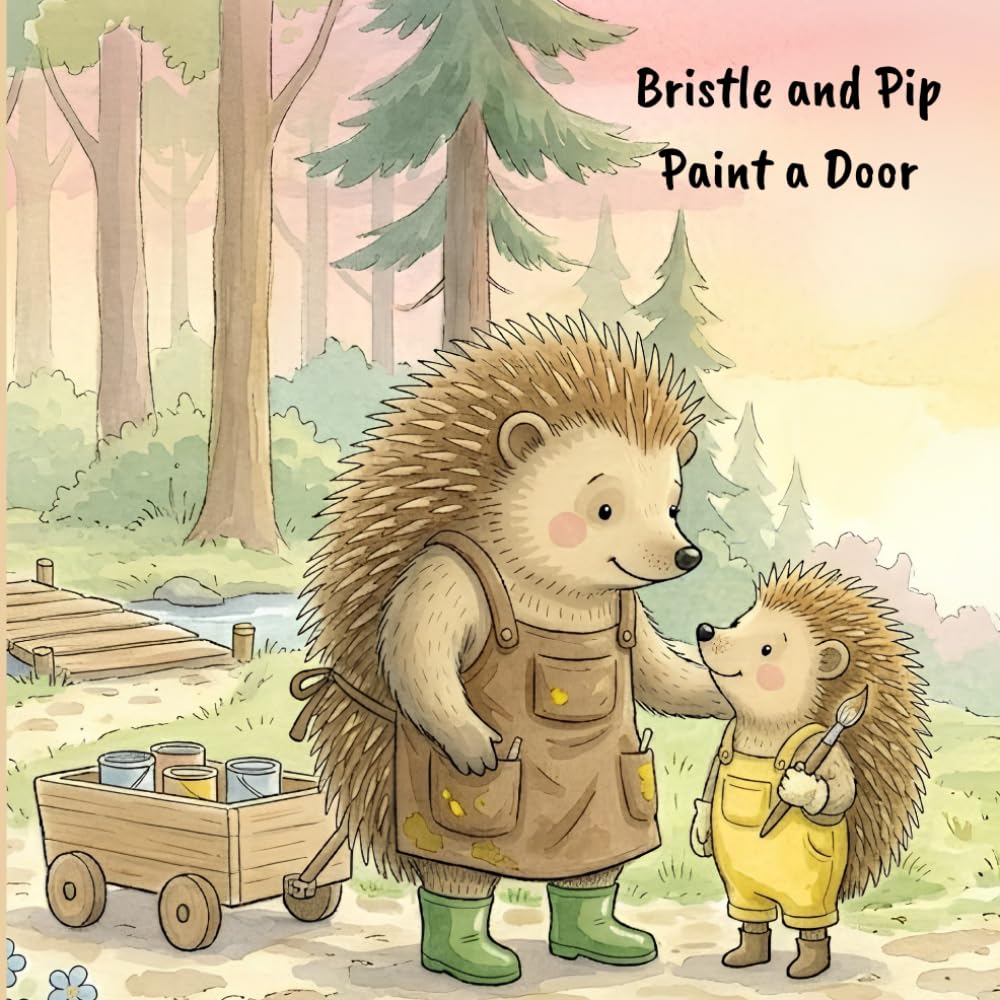 Bristle and Pip Paint a Door: A Life Skills Picture Book for Children Ages 3-6 — Learning Care, Creativity, and How Every Mistake Hides Something Beautiful (The Bristle and Pip Stories)