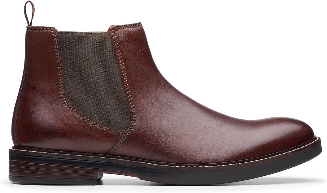 Amazon.co.jp: Clarks Men's Paulson Up Genuine Leather Side Gore