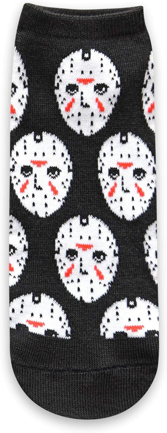 Hyp Friday the 13th Jason The Day Everyone Fears Juniors/Womens 5 Pack Ankle Socks - Image 6