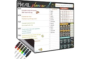 Magnetic Dry Erase Menu Board: Your Essential Meal Planning Tool