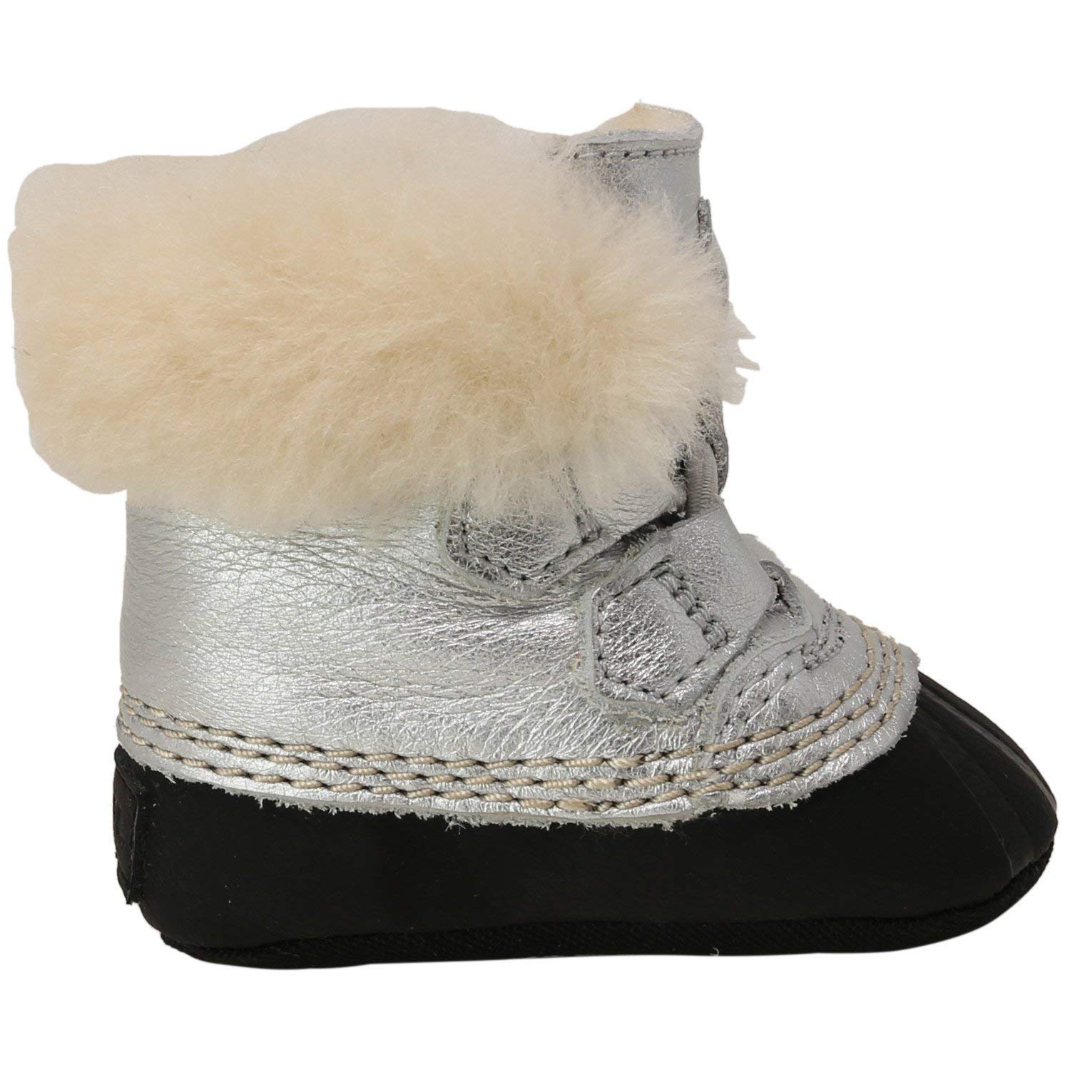 Sorel Kids Baby Girl's Caribootie (Infant) Lux/Natural 3 Infant