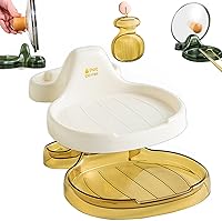 Vista 12 de Espátula de cocina multifunción, soporte multifuncional para espátulas de cocina con soporte de tapa, soporte para cuchara con soporte para tapa