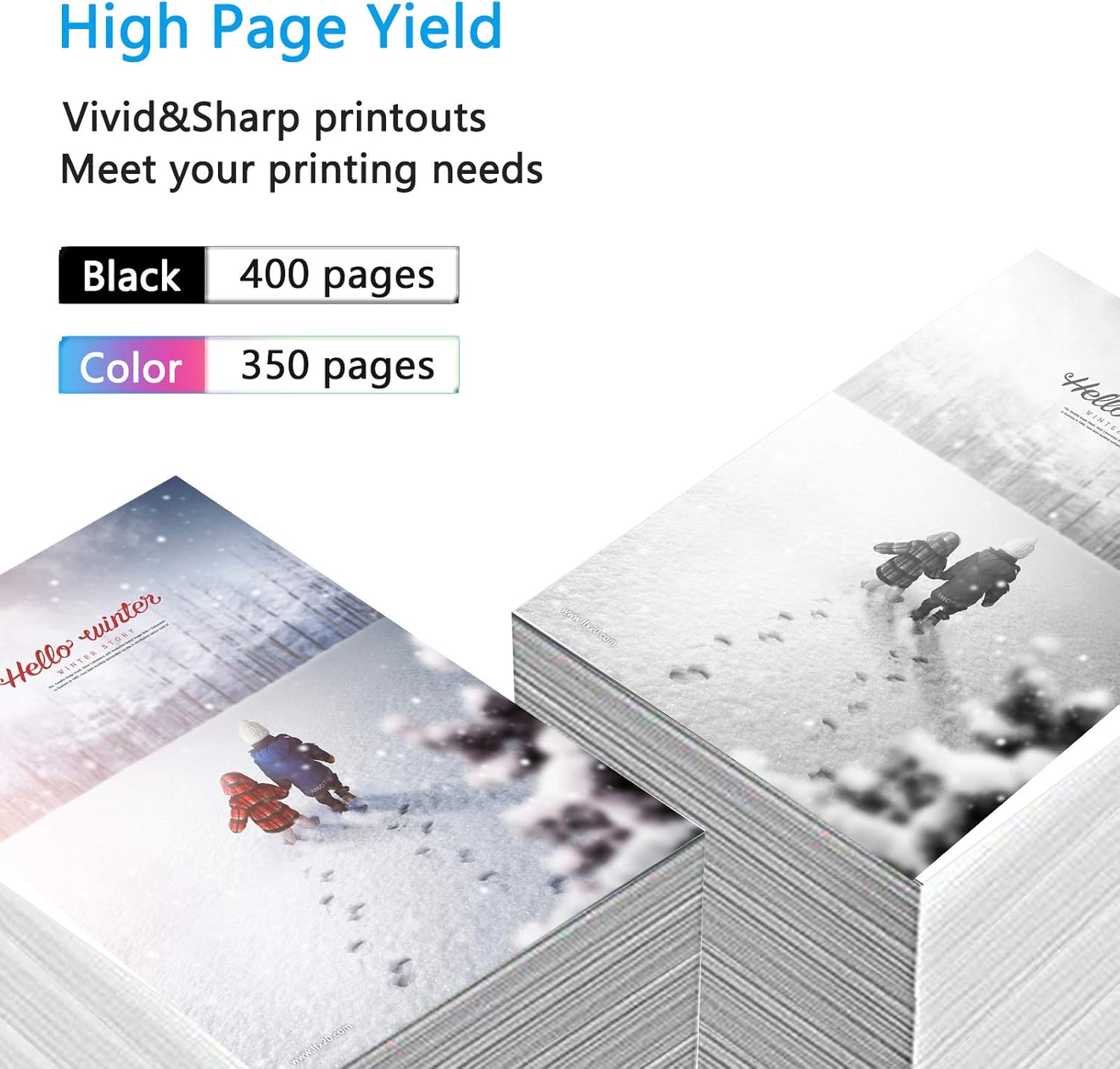 Exсluѕіvе Dіѕсоunt 🔥 KCMYTONER Remanufactured High Yield Ink Cartridge Compatible for HP 65XL N9K04AN N9K03AN Use for HP Envy 5052 5055 5058 Deskjet 2624 2652 2655 3720 3730 3752 3755 Printer (1 Black, 1 Tri-Color)