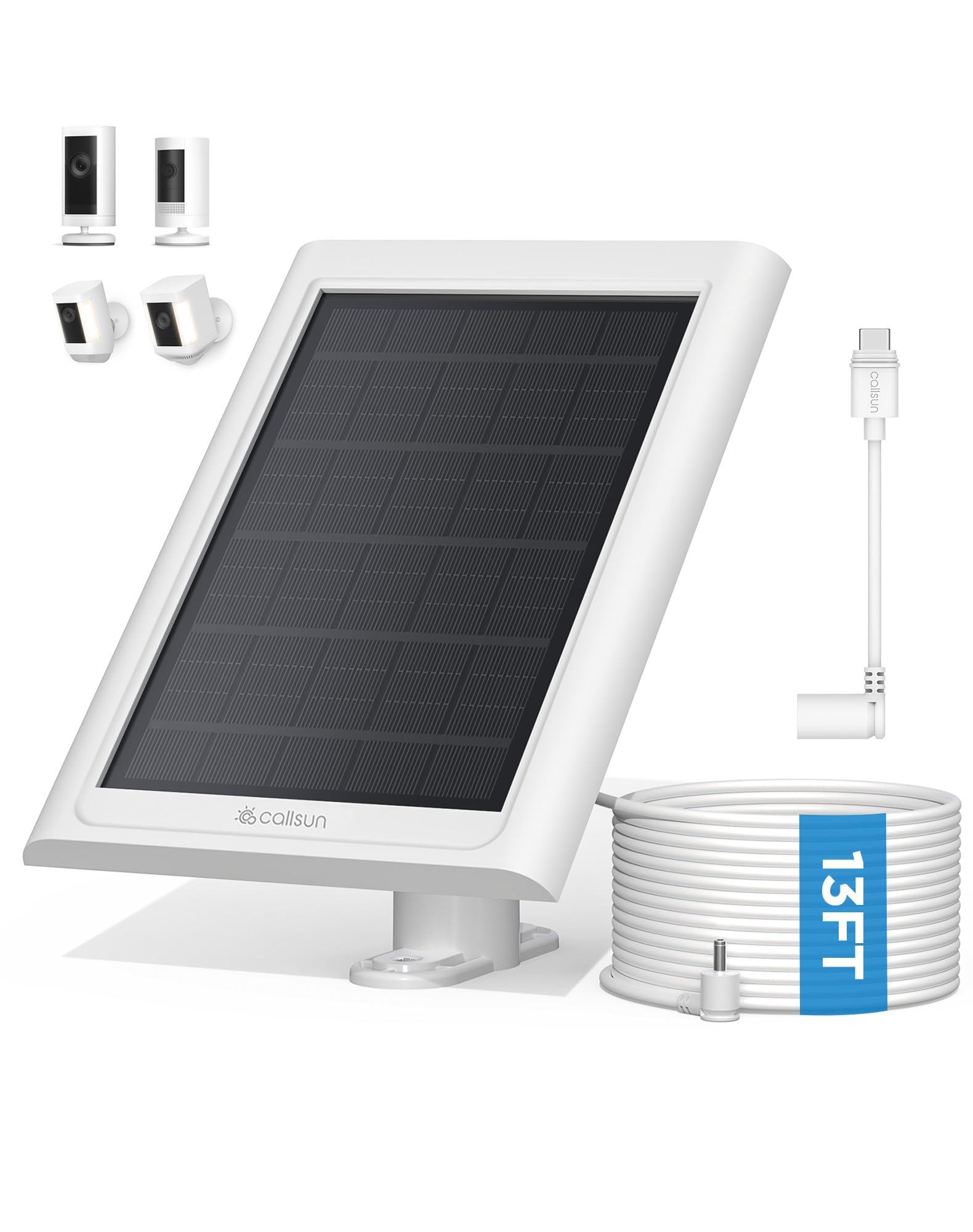Amazon.com : Solar Panel for Ring Camera, Solar Charger for Ring