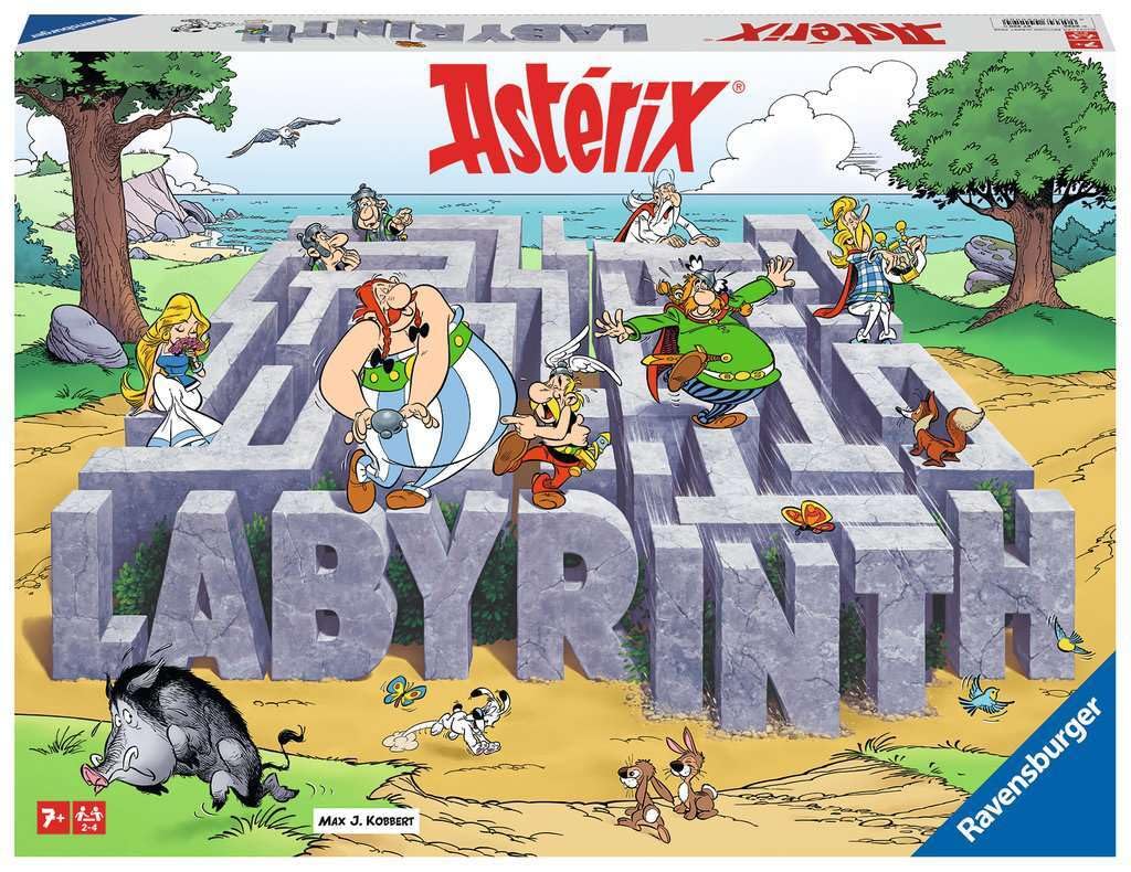 Ravensburger Asterix Labyrinth, Board Game, Children And Family, From 2 To 4 Players From 7 Years Old, 27350,