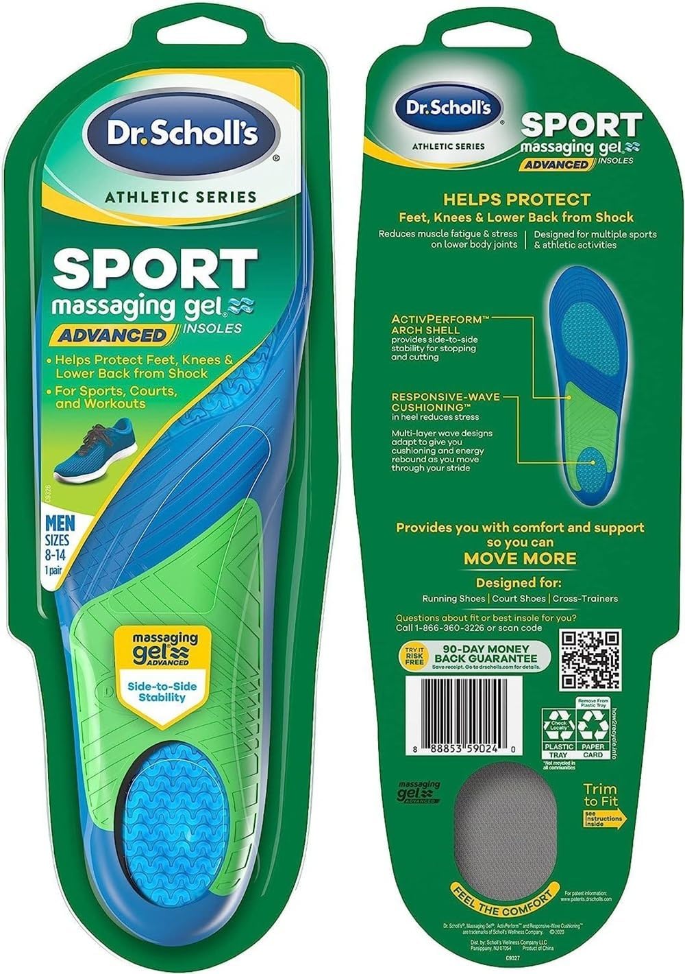 Dr. Scholl's Women's Fitness Insoles