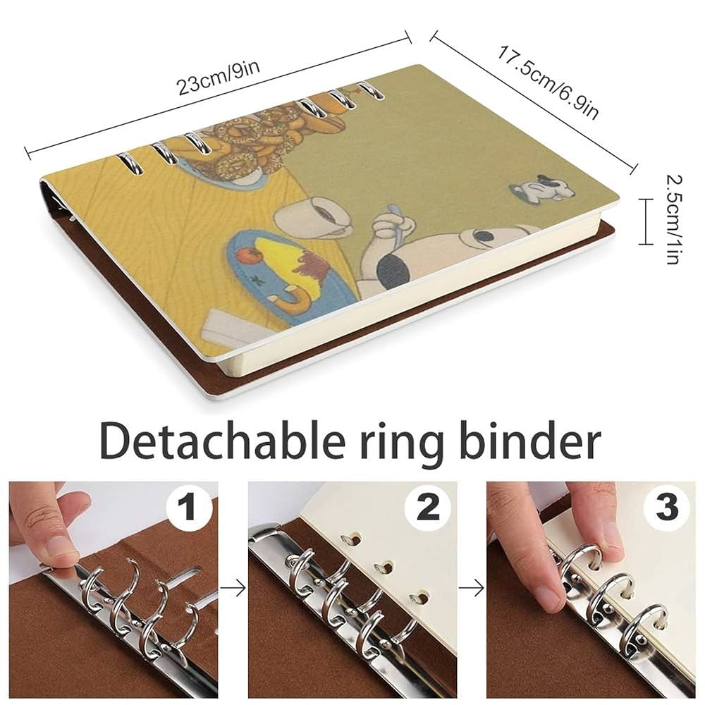 Amazon | EBROH 高級 PUレザー おしゃれ メモ帳 手帳