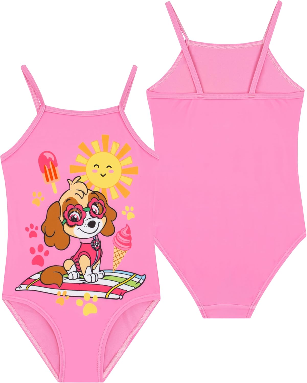 Paw Patrol Swimsuit, Skye Girls Swimsuit, Cute Kids Bathing Suit, Girls Bathing Suit for Summer