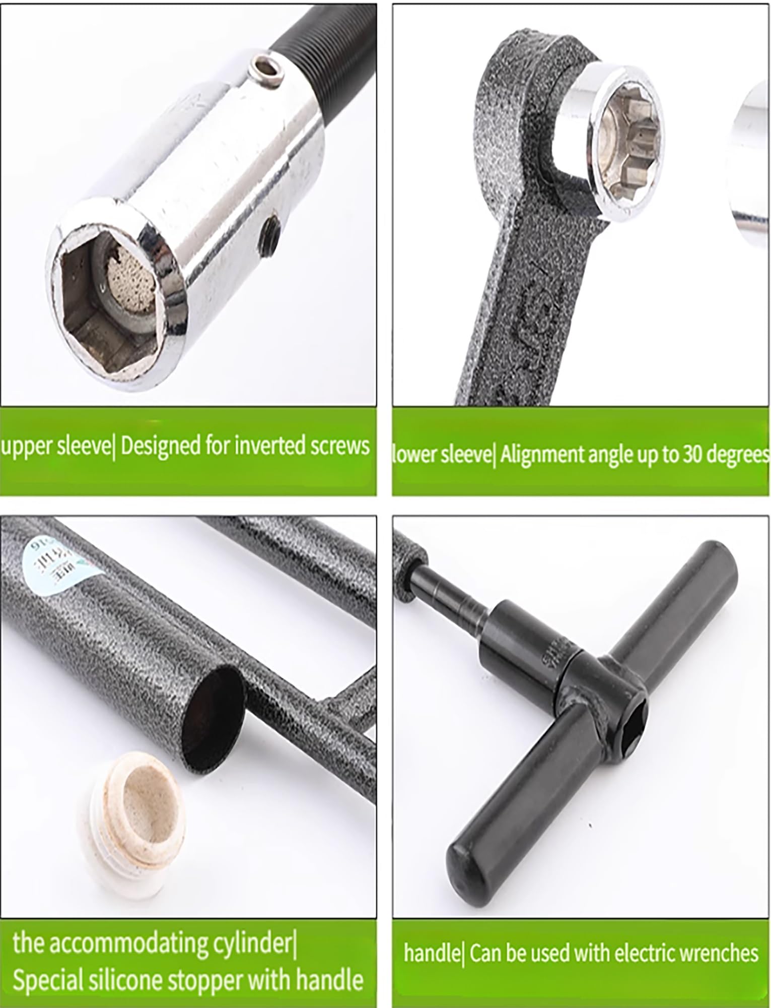 Llave inglesa universal de servicio de aire acondicionado para mantenimiento y desmontaje de CA