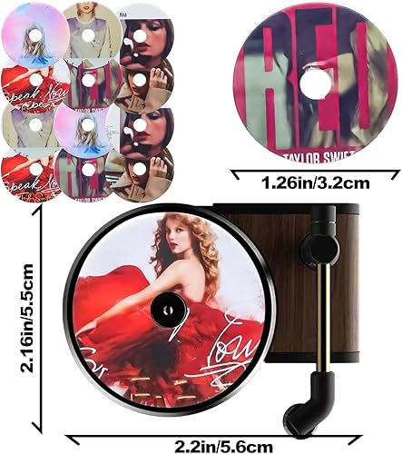 Miniatura 3 de Zihanrm 12 piezas Taylor - Ambientador de aire para automóvil, ambientador de coche, ambientador de coche para mujer, cubierta de álbum, accesorios