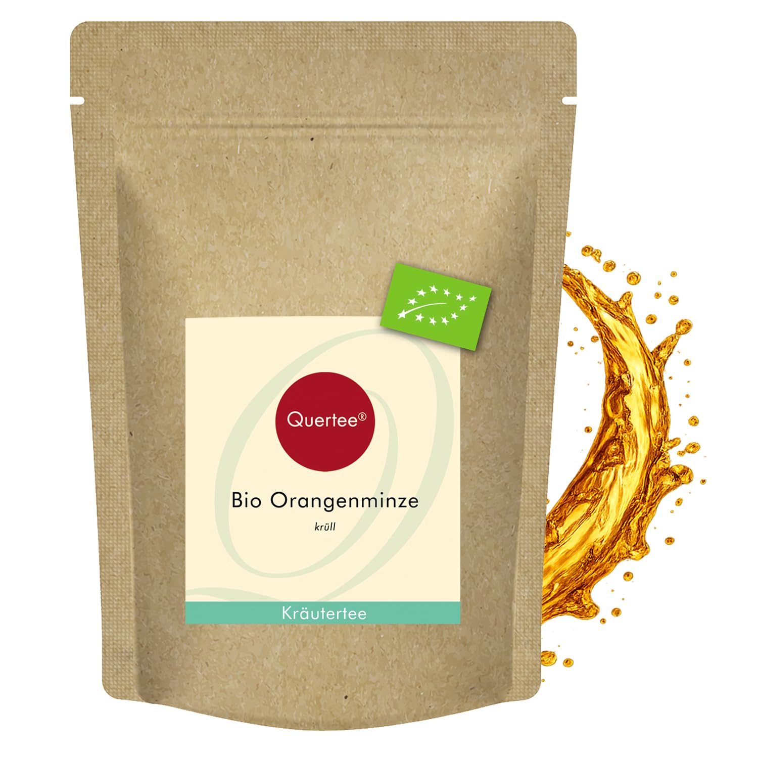 Bio Orangenminze Tee 1000 g – Großpackung Orangenminze | Quertee • Kräutertee koffeinfrei ohne Aromastoffe • Loser Minztee • Milde Zitrusnote • Naturrein • Ohne Zusätze