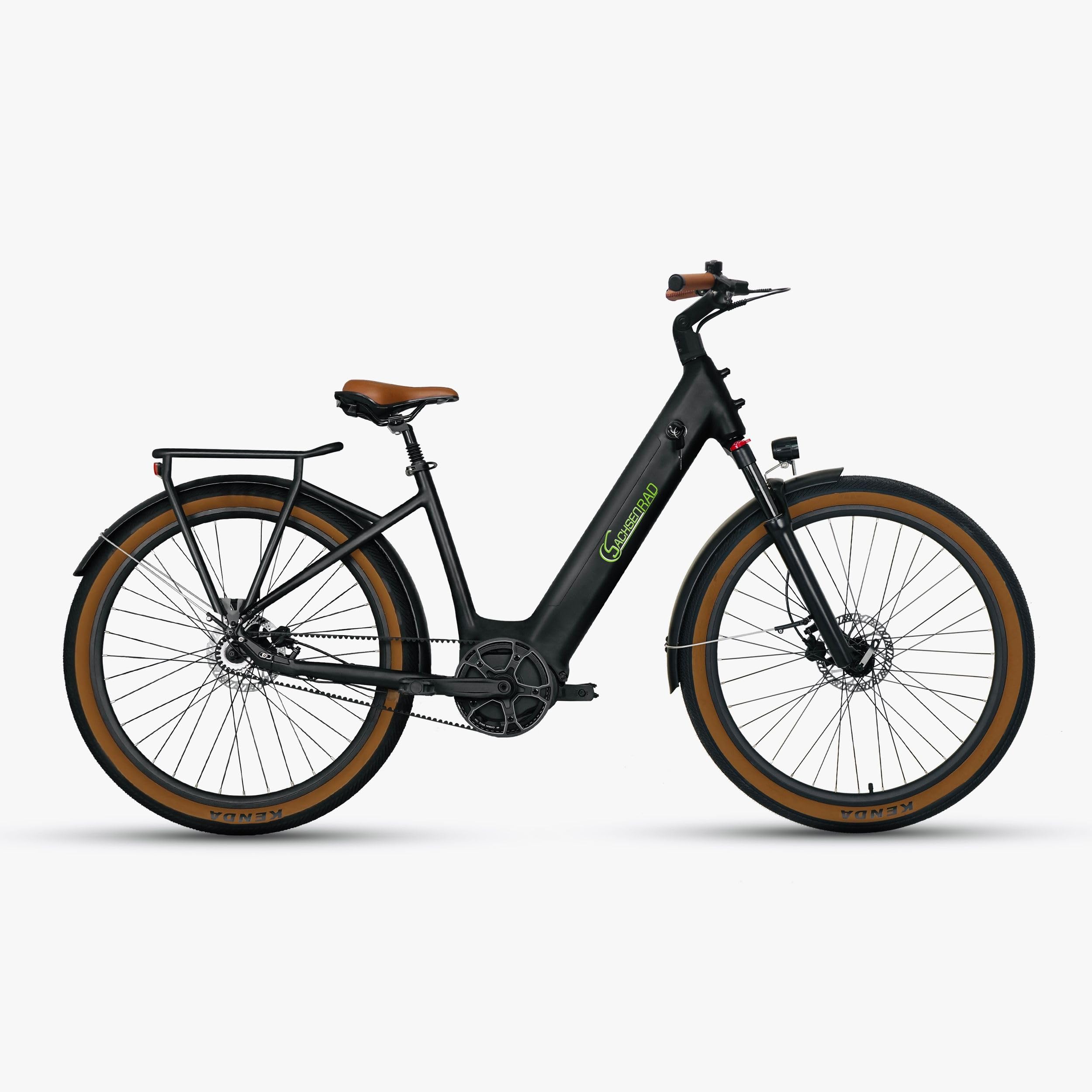 E-SUV All Terrain CityBike S5G Centro con cambio continuo e trasmissione a cinghia, motore centrale da 27,5" con entrata profonda