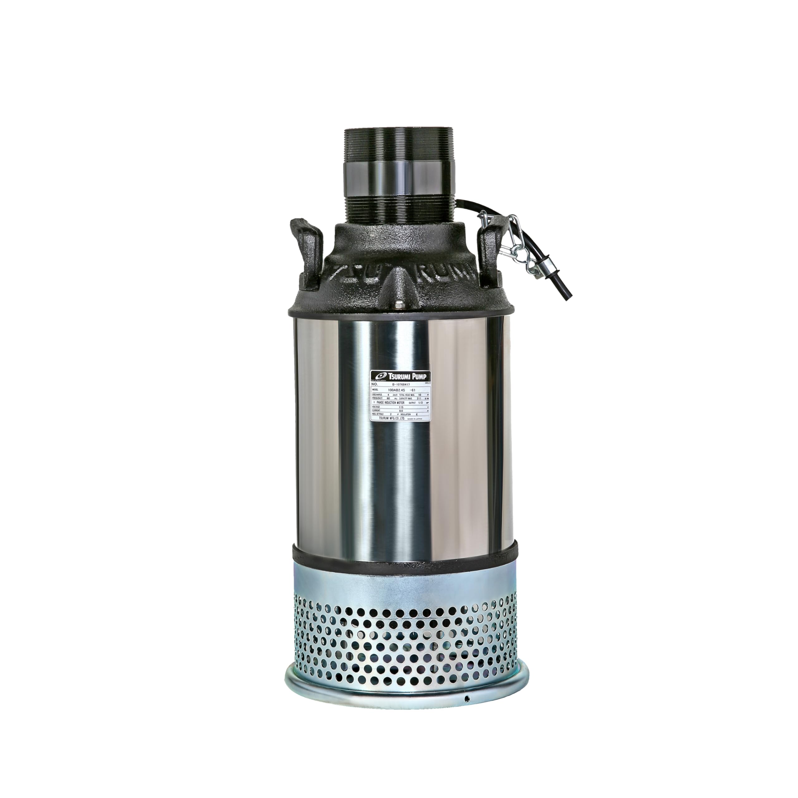 Amazon.com : Tsurumi Pump 4-HF High Flow Low Head Submersible Pond