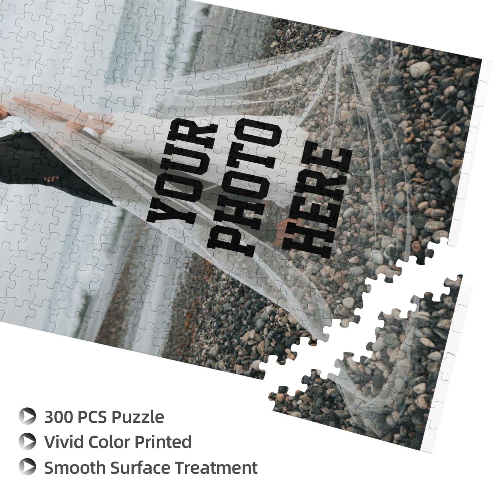 Custom Photo Jigsaw Puzzle | Make Your Own Puzzle From Picture | 300, 500, Or 1003 Pieces For Adults & Kids - View #4