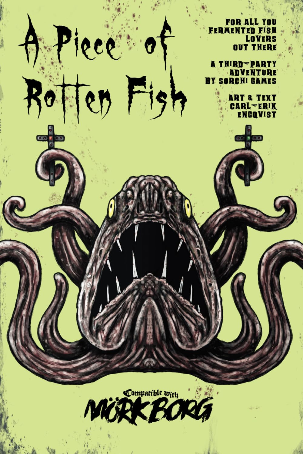 A Piece of Rotten Fish: A Third-Party Adventure for the RPG Mörk Borg