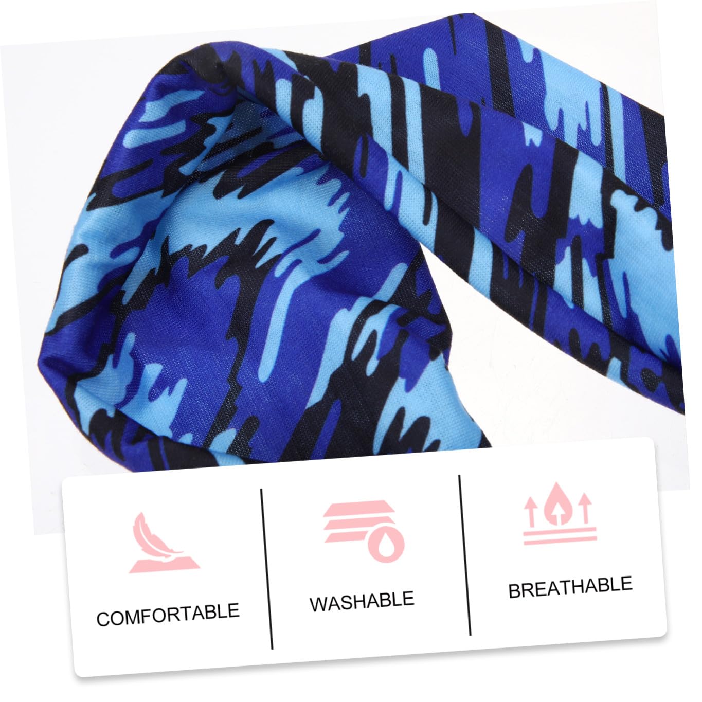 ibasenice Bandana Sportiva Per Il Sudore Fascia Yoga Fasce Per L'allenamento Impacco Per La Testa Del Sudore Esecuzione Della Fascia Fasce Atletiche Fibra Di Poliestere