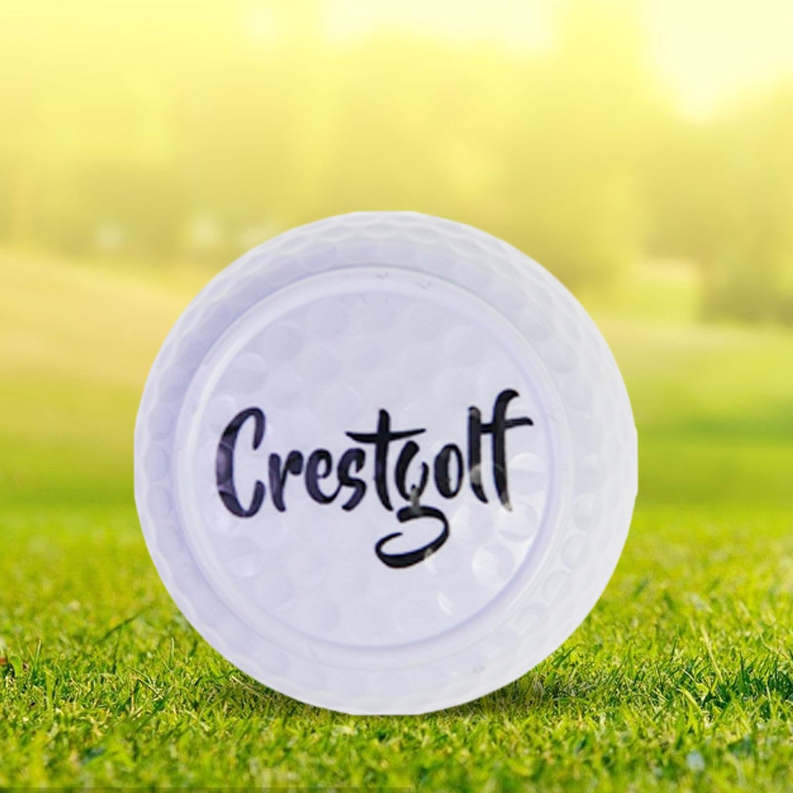 kowaku 2X Balle de Putting de Golf, équipement D'entraînement de Mise, Balle de Pratique de Golf, Entraînement de Golf pour Terrain de Conduite, Bureau, Cour
