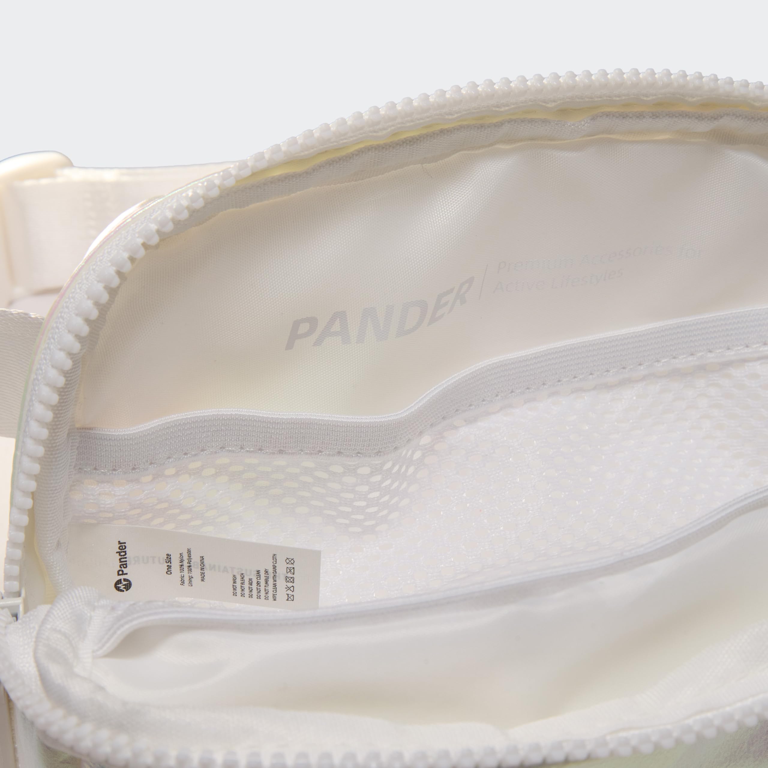 Pander Nylon Fanny Pack for Women, Two-Way Zipper Crossbody Bag view 7