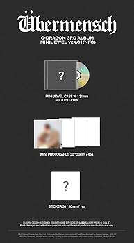 Amazon.co.jp: G-DRAGON ÜBERMENSCH 3rd Album UBERMENSCH (MINI