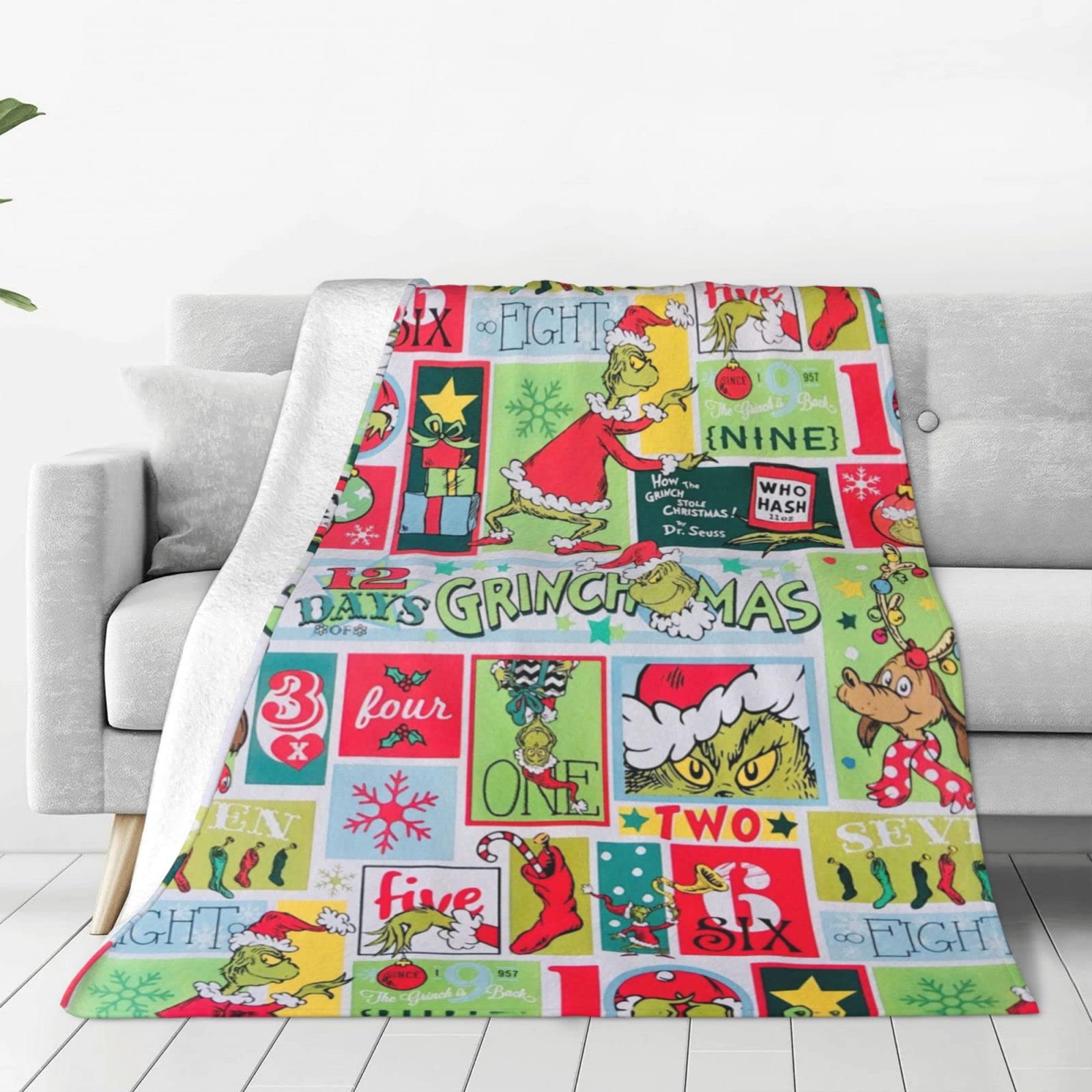 Throw Blankets Ultra Soft Flannel Bad Blanket Bedding Blankets Sofa Blankets Flannel Blankets Air Conditioning Blanket Fans Gifts