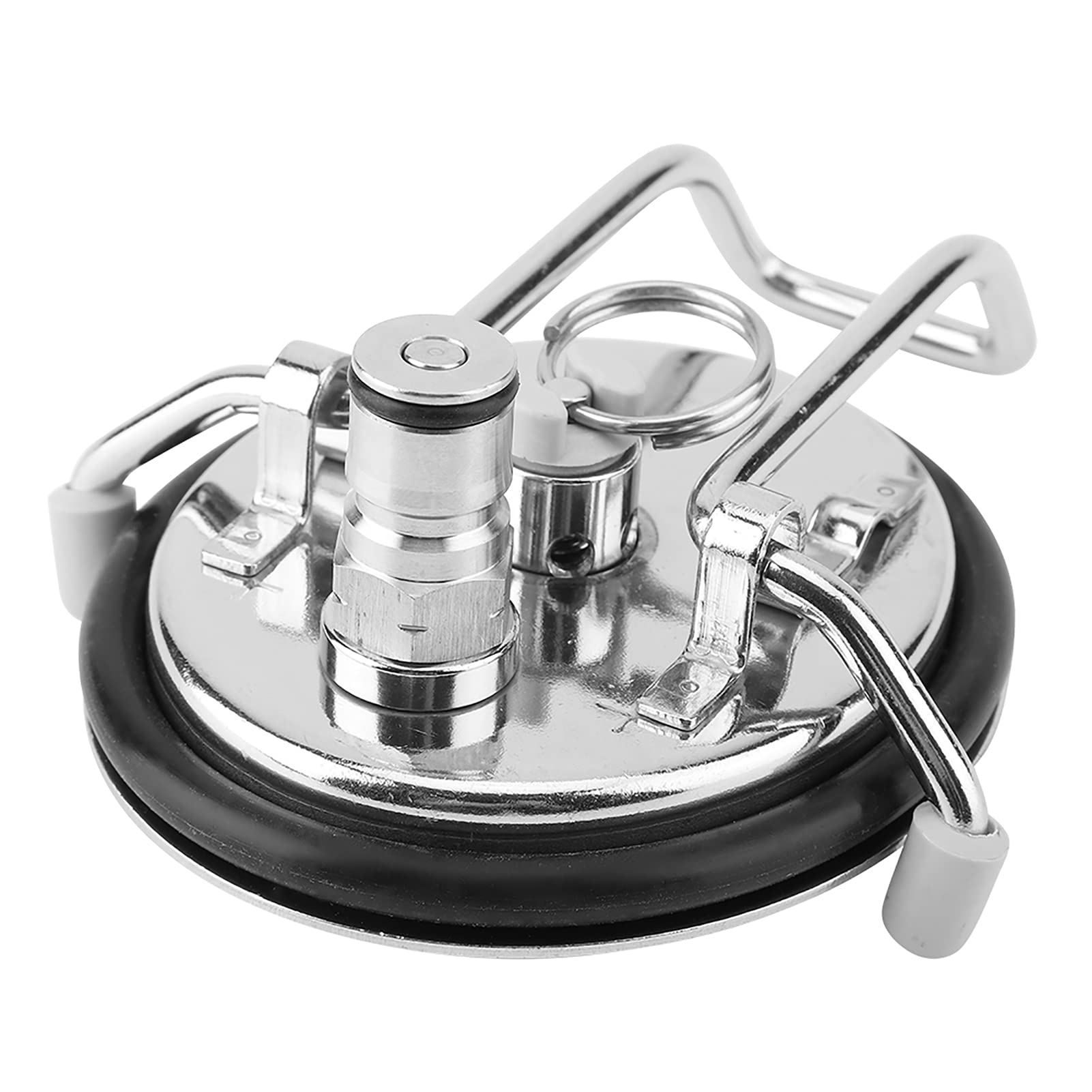 Cornelius Style Keg Carbonated Carbonation Stone Corny Keg Lid Stone Keg Couvercle équipé D'un Diffuseur de 0,5 Micron Convient à Tous les Fûts de Cornet Ordinaires