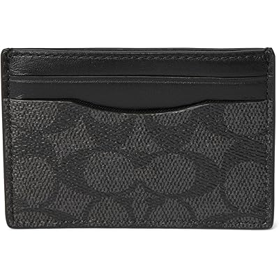 Сумка COACH Money Clip Card Case In Signature Canvas