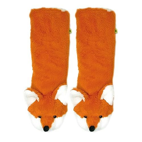 ooohyeah Womens Non Slip Fuzzy 3D Animal Slipper Socks, Funny