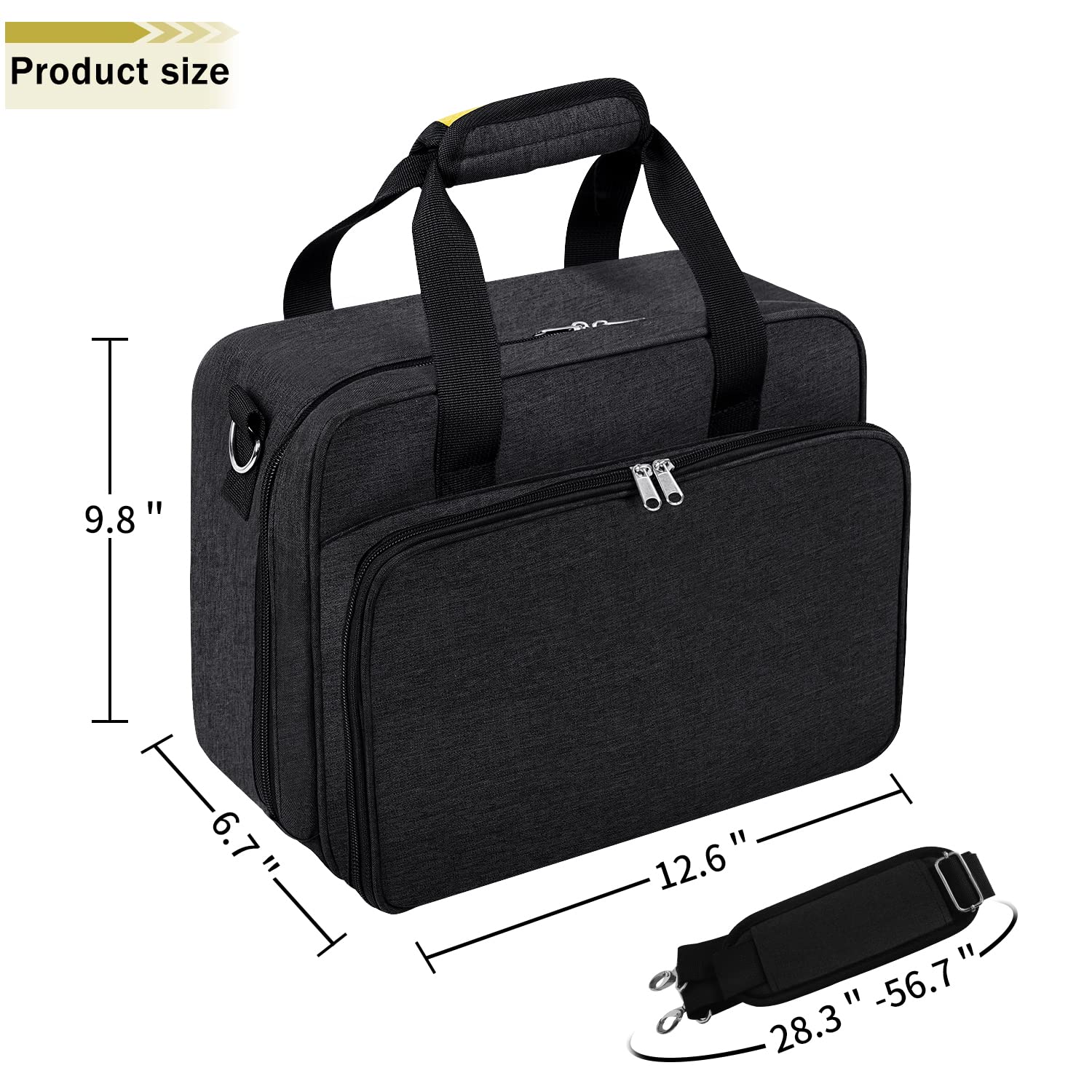Ensemble de 12 sacs de rangement pour vêtements avec pompe à main, sac