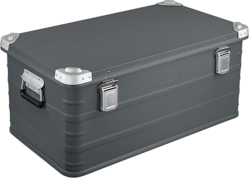 Vista 49 de Eylar Crossover Aluminio Overland Storage, maletero, caja de carga de metal, caja de almacenamiento (combo de 4 piezas, negro) 30L, 50L, 95, 147L