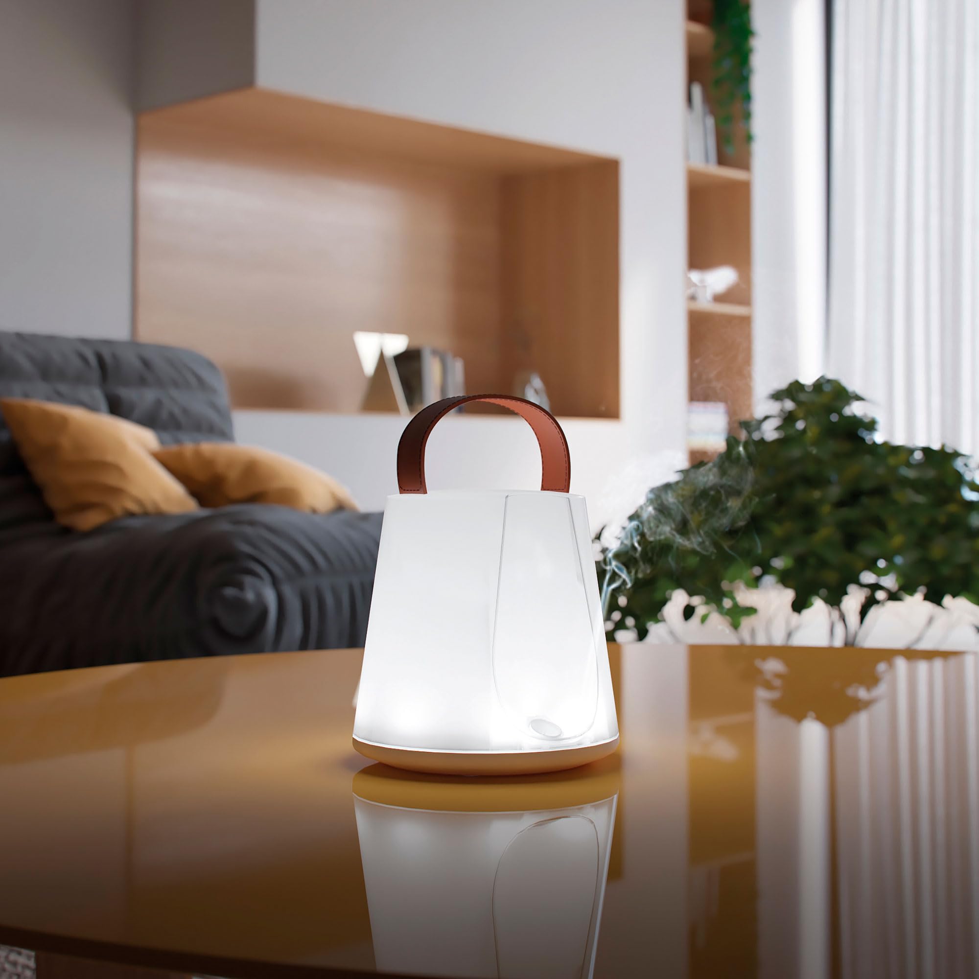 Pranarôm Diffuseur Izzy Brumisation sans Fil | Nomade et rechargeable, intérieur et extérieur, compatible flacons 10 et 30 ml.